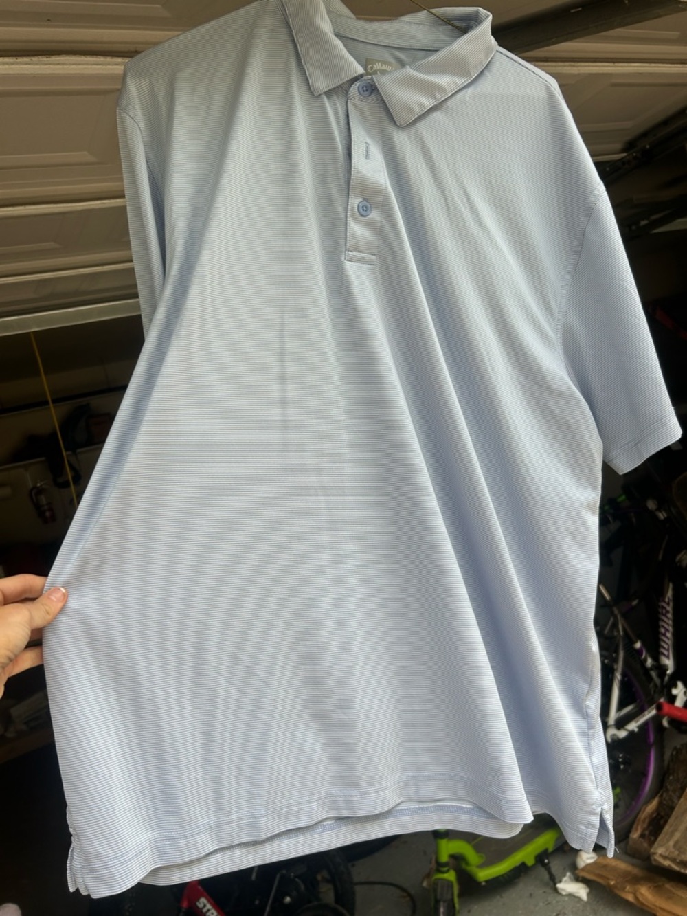 Callaway Light Blue Men’s Golf Polo